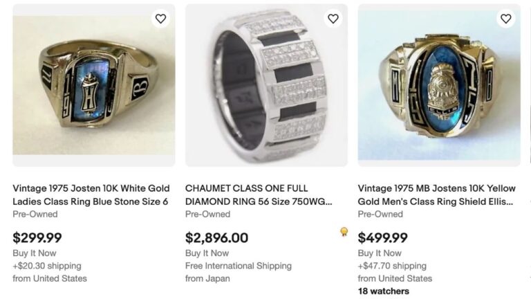 7 Places To Sell Class Ring For Cash Dollarsanity