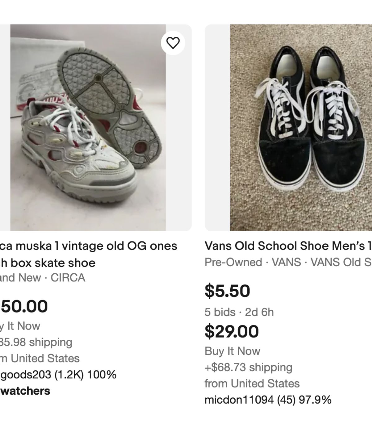 used sneakers for sale